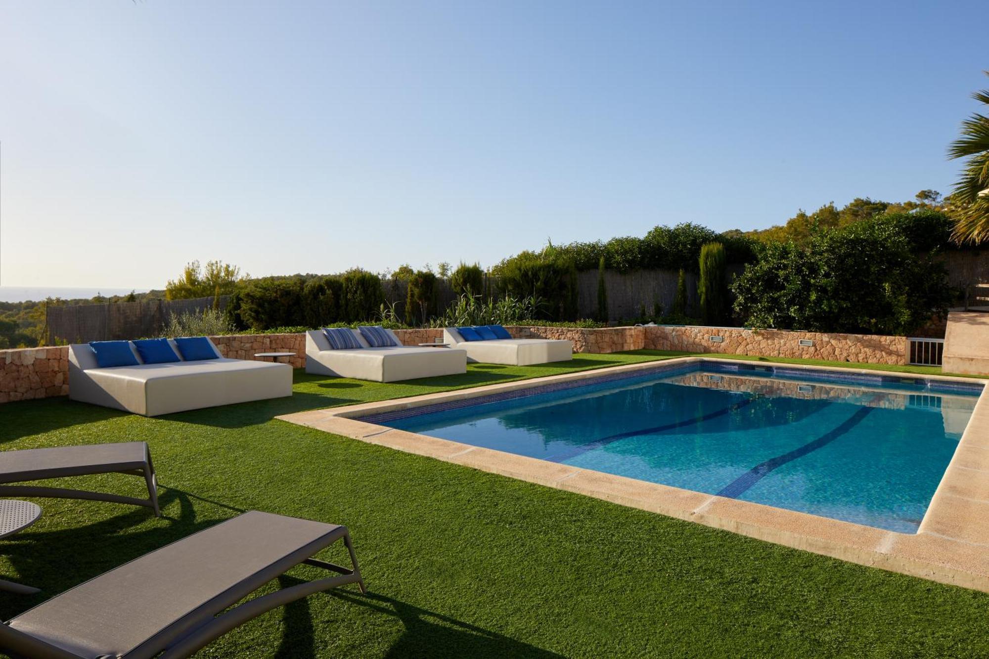 Villa Can Joan I - Fantastic Sunset Views And Family Friendly - Sant Antoni de Portmany Dış mekan fotoğraf
