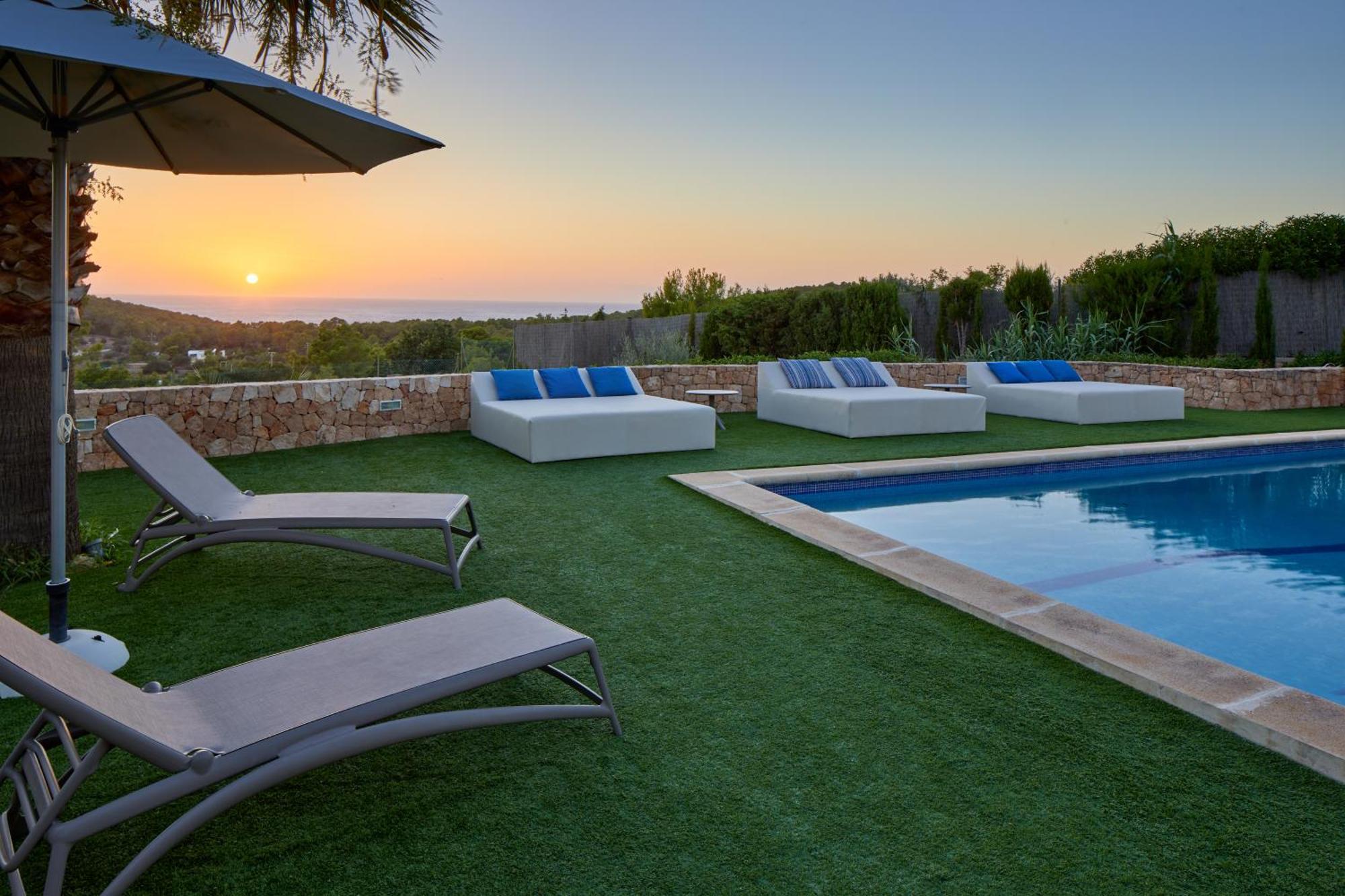 Villa Can Joan I - Fantastic Sunset Views And Family Friendly - Sant Antoni de Portmany Dış mekan fotoğraf